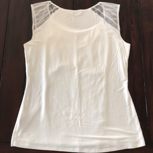 The Limited Sleeveless Top with Sheer Details - Picture 5 of 5